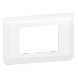 LEGRAND Mosaic Plaque horizontale 3 modules blanc - 078803L
