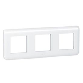 LEGRAND Mosaic Plaque triple horizontale E71
