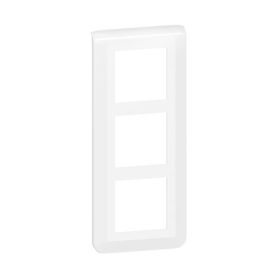 LEGRAND Mosaic Plaque triple verticale Blanc E57 - 078856L