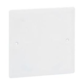 LEGRAND Batibox Couvercle universel pour boite encastrement simple 80x80 - 080180
