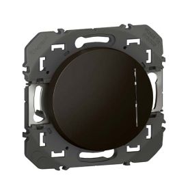 Interrupteur va-et-vient Legrand Dooxie noir mat avec voyant lumineux