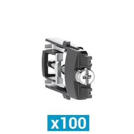 Lot de 100 griffe de fixation rapido pour rénovation LEGRAND Dooxie 