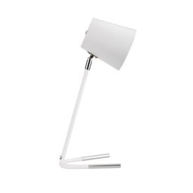 PAULEEN Lampe à poser E14 TRUE ALLY 230V hauteur 43cm blanc argent - 48097
