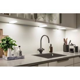 PAULMANN Eclairage LED sous meuble à detection BREDO 3x2,W 3x180lm 4000K argent  - 92122
