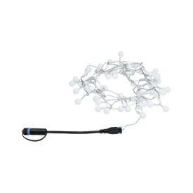 PAULMANN Guirlande LED extérieure Plug & Shine IP44 24V 1,8W 96lm 3000K noir - 94558