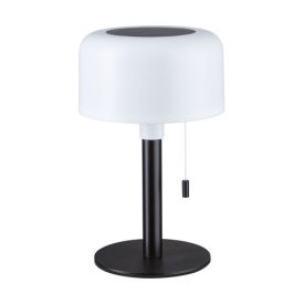 PAULMANN Lampe à poser extérieure LED BARTJA IP44 dimmable rechargeable USB hauteur 35cm 2700K noir - 94607