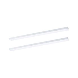 PAULMANN Lot de 2 extensions pour réglettes LED INLINE 2x4W 2x350lm 3000K blanc 35cm - 98614
