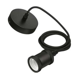 PHILIPS MyLiving Suspension corde E27 230V 40W noir - 36107/30/PN