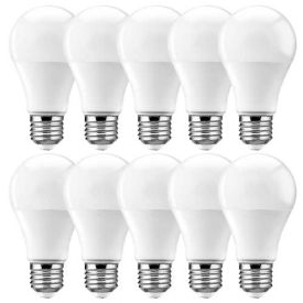 Lot de 10 ampoules LED E27 230V 9W(=60W) Standard