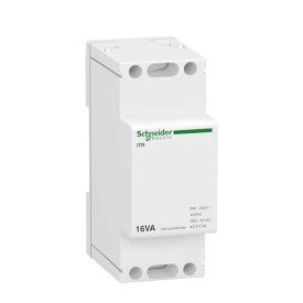 SCHNEIDER Acti9 transformateur pour sonnerie 230V vers 12V ou 8V 16VA - A9A15212