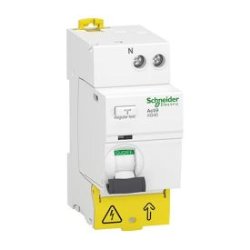 Interrupteur différentiel SCHNEIDER ACTI9 1P+N 25A 30mA type AC iIG40 - A9R67625
