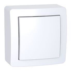 Obturateur complet saillie blanc Schneider Alréa