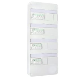 SCHNEIDER Resi9 XE Tableau électrique prééquipé 4 rangées AUTO