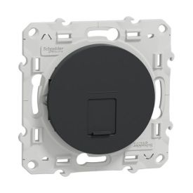 SCHNEIDER Odace Prise RJ45 catégorie 6A STP anthracite - S540477