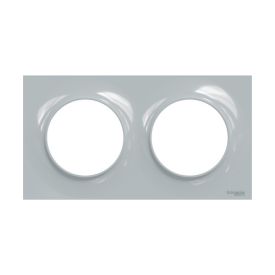 SCHNEIDER Odace Styl Plaque double sable - S520704B1