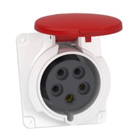SCHNEIDER Mureva Socle de prise industrielle 3P+N+T 32A 380V IP44 à vis - PKF32F435