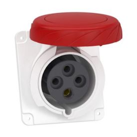 SCHNEIDER Mureva Socle de prise industrielle 3P+T 32A 380V IP67 à vis - PKF32F734
