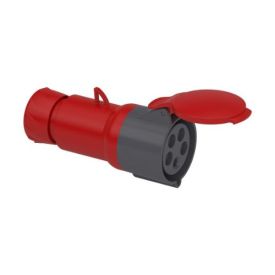 SCHNEIDER Mureva Prise mobile industrielle 3P+N+T 32A 380/415V IP44 à vis - PKF32M435