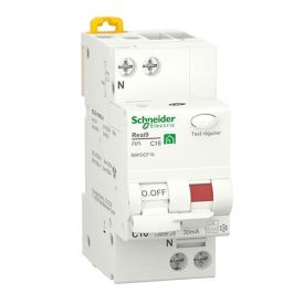 SCHNEIDER Resi9 XP Disjoncteur différentiel 16A 30mA type C FSI 2 modules 230V - R9PDCF16