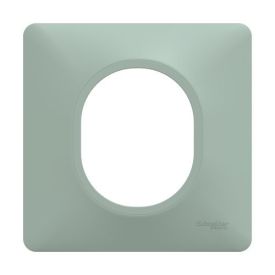 SCHNEIDER Ovalis Plaque simple sauge - S320702A