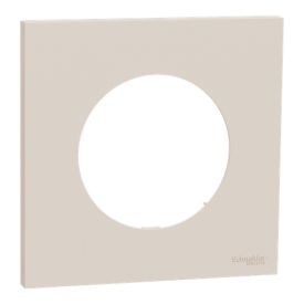 SCHNEIDER Odace Plaque simple beige sable - S902702