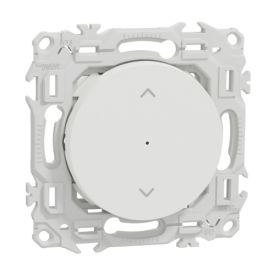 SCHNEIDER Wiser Odace Interrupteur connecté volet-roulant 4A Zigbee blanc craie - S920567
