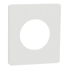SCHNEIDER Odace Architecte Plaque simple blanc craie - S920802
