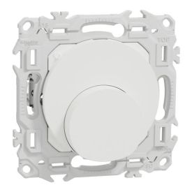 SCHNEIDER Odace Sortie de câble avec serre-câbles et griffes blanc craie - S925662