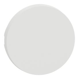 SCHNEIDER Odace Enjoliveur interrupteur va et vient/poussoir blanc craie - S929200