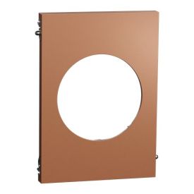 SCHNEIDER Odace Architecte Plaque simple centrale cuivre - S931801
