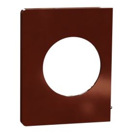 SCHNEIDER Odace Architecte Plaque simple latérale sienne émaillé - S936800