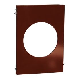 SCHNEIDER Odace Architecte Plaque simple centrale sienne émaillé - S936801