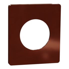 SCHNEIDER Odace Architecte Plaque simple sienne émaillé - S936802