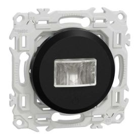 SCHNEIDER Odace Détecteur de présence et mouvement 3 fils avec neutre noir onyx - S940526