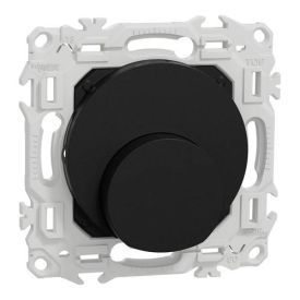SCHNEIDER Odace Sortie de câble avec serre-câbles noir onyx - S940662