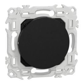 SCHNEIDER Odace Obturateur noir onyx - S940666