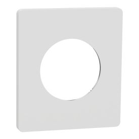 SCHNEIDER Odace Architecte Plaque simple céramique blanc - S951802