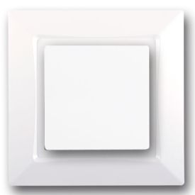 SIEMENS Delta One Interrupteur poussoir complet - Blanc
