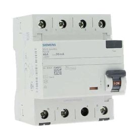 SIEMENS Interrupteur différentiel tétrapolaire 40A type A 30mA