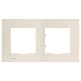 SIEMENS Delta Viva Plaque double - Beige