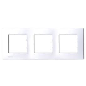 SIEMENS Delta Viva Plaque triple - Blanc