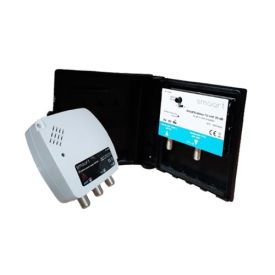 SMAART Kit amplificateur de mât 5G avec alimentation 2 sorties 35DB - 1435051