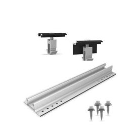 Kit de fixation portrait pour panneaux solaires sur bac acier - K2Systems