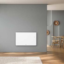 THERMOR Equateur 5 radiateur connecté inertie double technologie horizontal blanc mat 1500W - 428390