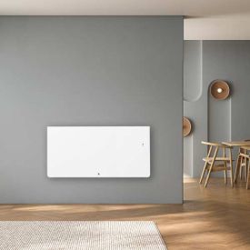THERMOR Equateur 5 radiateur connecté inertie double technologie horizontal blanc mat 2000W - 428391