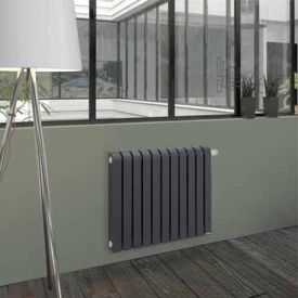 THERMOR Mythik Radiateur connecté chaleur douce horizontal ardoise 1000W - 460133