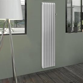 THERMOR Mythik Radiateur connecté chaleur douce vertical alu satiné 1500W - 460271