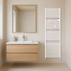 THERMOR Riva 5 Sèche-serviettes connecté 1000W blanc brillant - 471267