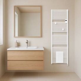 THERMOR Riva 5 Sèche-serviettes connecté avec soufflerie 2000W blanc brillant - 471635