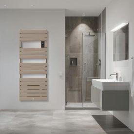 THERMOR Riviera 2 Sèche-serviettes avec soufflerie 1750W brun sable - 498607